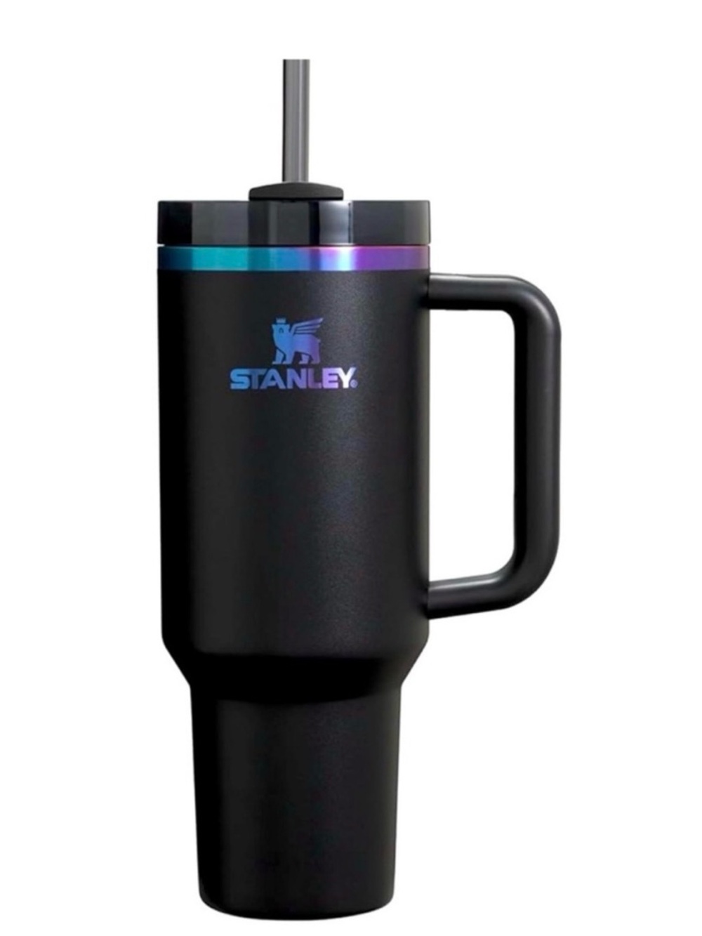 Stanley 40oz The Black Chroma Quencher H2.0 Flowstate Tumbler RARE NWT